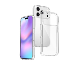 苹果17透明全包TPU+PC防摔壳